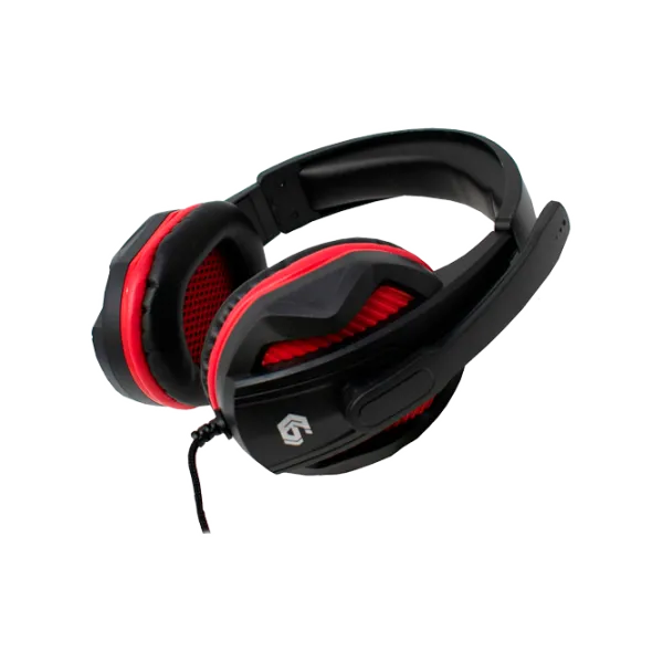 Căști Gembird GHS-03 Red Black Cu fir/ Gaming photo 2