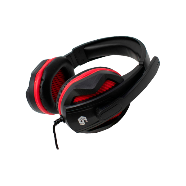 Căști Gembird GHS-03 Red Black Cu fir/ Gaming photo 2