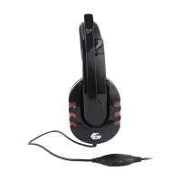Căști Gembird Gaming GHS-402 Red Black Cu fir/ Gaming photo 2
