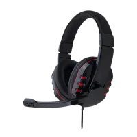 Căști Gembird Gaming GHS-402 Red Black Cu fir/ Gaming photo 3