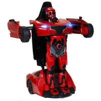 Mașină-transformer Rastar Transformer X Man 8 km/ h/ 2.4 GHz/ Red photo 2