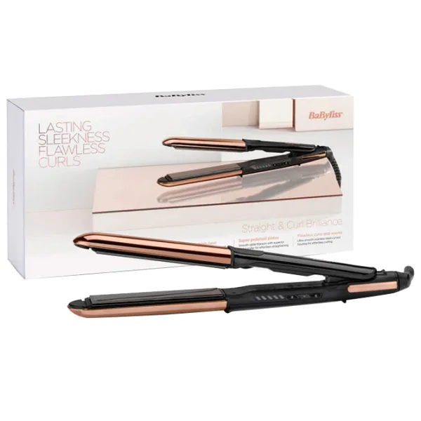 Placă de îndreptat părul Babyliss ST481E 45 W/ Gold Black photo 5