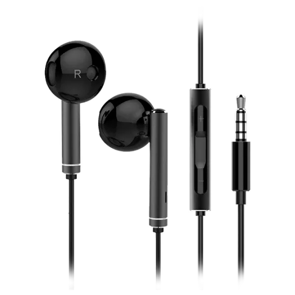 Наушники Huawei AM116 Metal Черный Проводная/ Персональный photo 2 Наушники Huawei AM116 Metal Черный Проводная/ Персональный photo 2