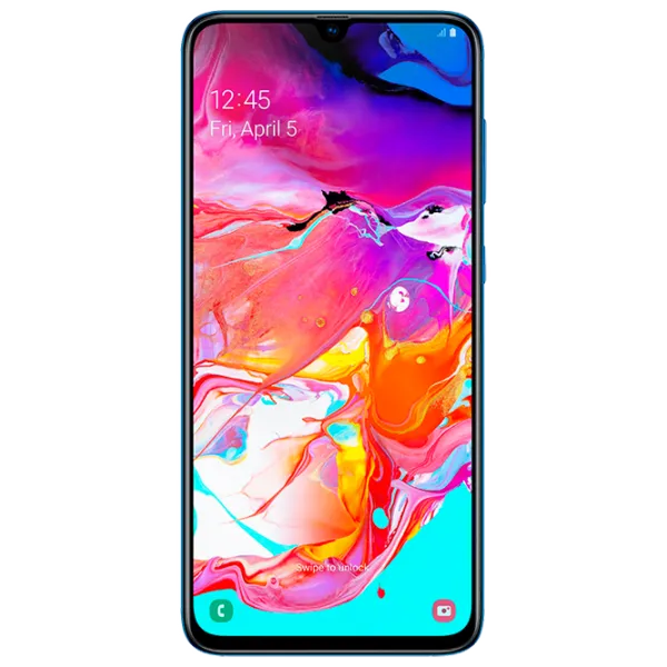 Samsung Galaxy A70 6 GB/ 128 GB/ Dual SIM/ Blue  photo 8