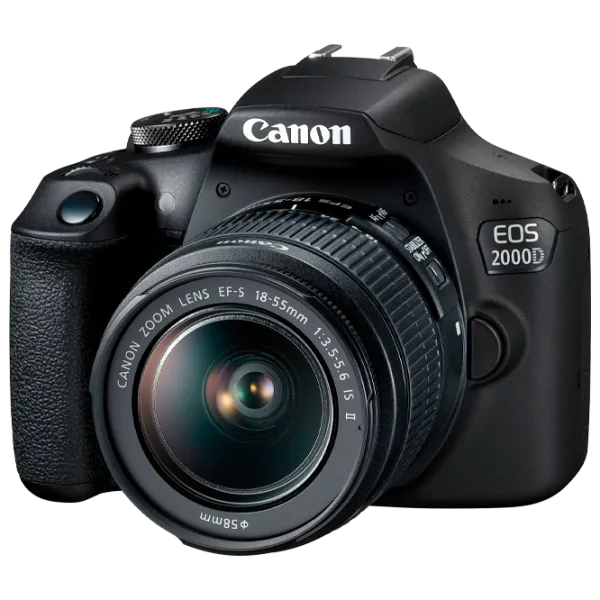 Фотоаппарат Canon EOS 2000D Kit CMOS/ Черный photo 3 Фотоаппарат Canon EOS 2000D Kit CMOS/ Черный photo 3