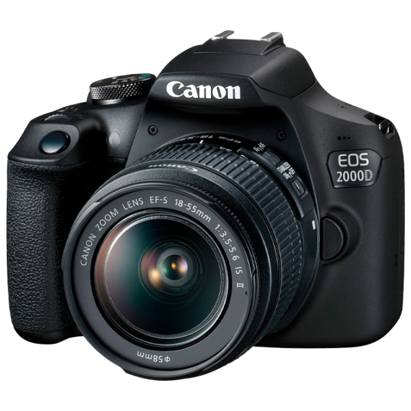Фотоаппарат Canon EOS 2000D Kit CMOS/ Черный photo 3 Фотоаппарат Canon EOS 2000D Kit CMOS/ Черный photo 3