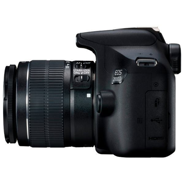 Фотоаппарат Canon EOS 2000D Kit CMOS/ Черный photo 4 Фотоаппарат Canon EOS 2000D Kit CMOS/ Черный photo 4