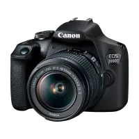 Cameră foto Canon EOS 2000D Kit CMOS/ Black photo 6