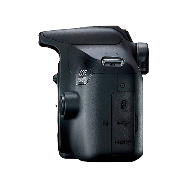 Cameră foto Canon EOS 2000D Kit CMOS/ Black photo 8