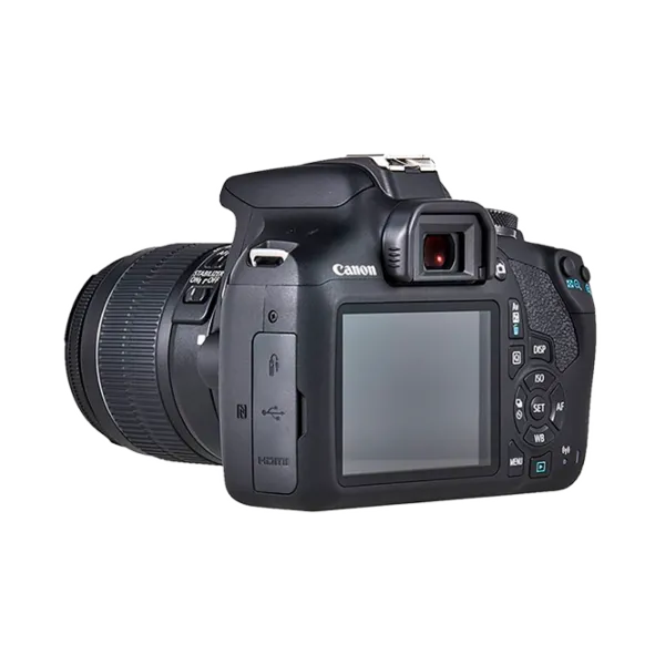 Cameră foto Canon EOS 2000D Kit CMOS/ Black photo 9