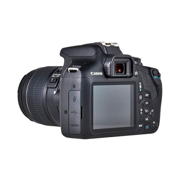 Cameră foto Canon EOS 2000D Kit CMOS/ Black photo 9