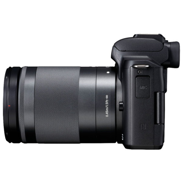 Фотоаппарат Canon EOS M50 Kit CMOS/ Черный photo 4