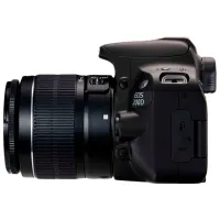Cameră foto Canon EOS 200D Kit CMOS/ Black photo 2