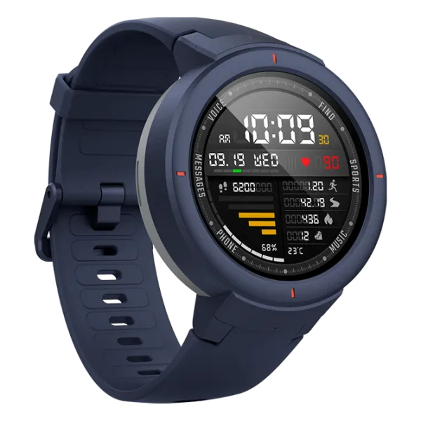 Ceas inteligent Xiaomi Amazfit Verge 1.3"/ Blue photo 2