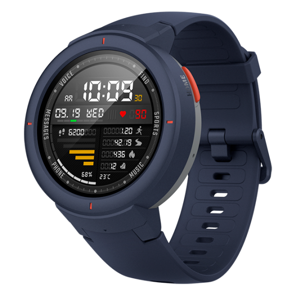 Ceas inteligent Xiaomi Amazfit Verge 1.3"/ Blue photo 3