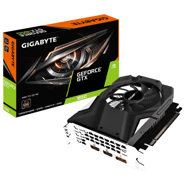 Видеокарта Gigabyte GeForce GTX 1650 MINI ITX OC PCI Express x14 3.0 / 4 ГБ photo 6