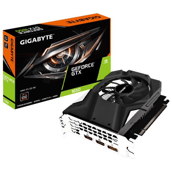 Видеокарта Gigabyte GeForce GTX 1650 MINI ITX OC PCI Express x14 3.0 / 4 ГБ photo 6