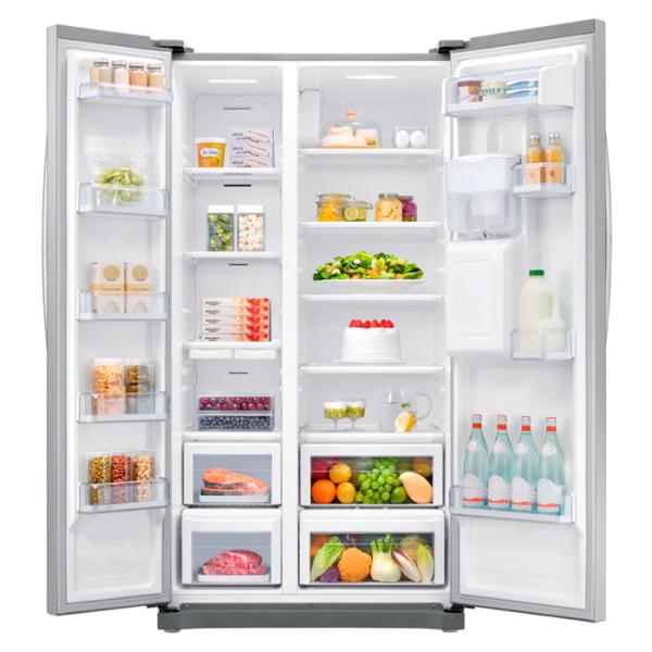 Frigider Samsung RS52N3203SA/UA Side by Side 520 l / 178.9 cm / Inox photo 5