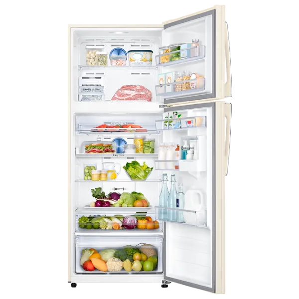 Frigider Samsung RT46K6340EF/UA cu congelator sus 453 l / 182.5 cm / Beige photo 8