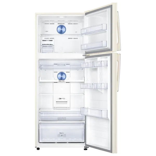Frigider Samsung RT46K6340EF/UA cu congelator sus 453 l / 182.5 cm / Beige photo 9