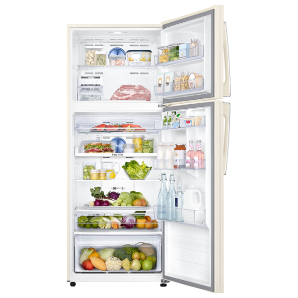 Frigider Samsung RT46K6340EF/UA cu congelator sus 453 l / 182.5 cm / Beige photo 10
