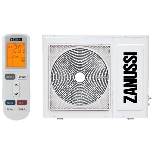 Aparat de aer condiționat Zanussi ZACS-07 HS/ N1 Siena 7000 BTU/ 20 m²/ White photo 2