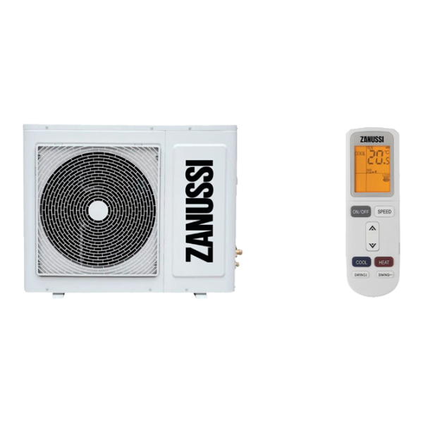 Кондиционер Zanussi ZACS/ I-09 HPF/ A17/ N1 Сплит-система/ 25 м2/ Белый photo 2