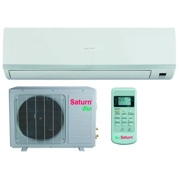Кондиционер Saturn ST-12HRBY/ Bio 12000 БТЕ/ 35 м²/ Белый photo 2