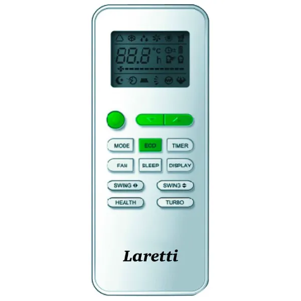 Кондиционер Laretti LA-24HR/ GA 24000 БТЕ/ 70 м2/ Белый photo 4