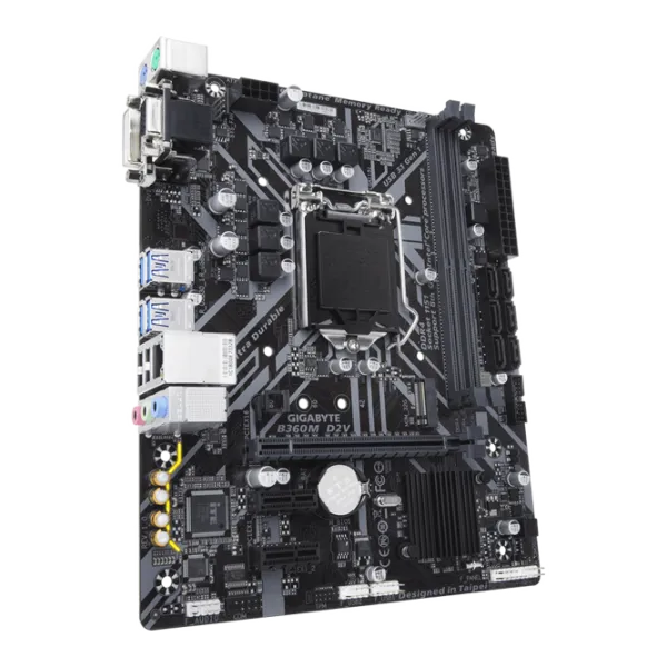 Материнская плата Gigabyte B360M D2V 1.0 Игровая/ mATX/ Intel B360 photo 2