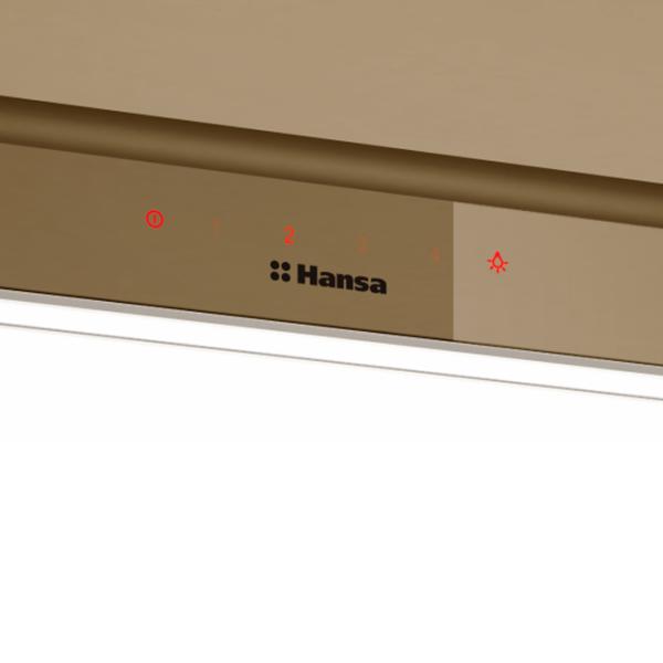 Hotă Hansa OKC600UMH Înclinată/ Beige photo 8 Hotă Hansa OKC600UMH Înclinată/ Beige photo 8