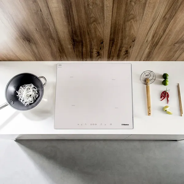 Plită încorporabilă cu inducție Hansa BHIW68308 White photo 6