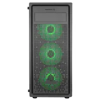 Carcasă Deepcool E-SHIELD Mid Tower / Black photo 9
