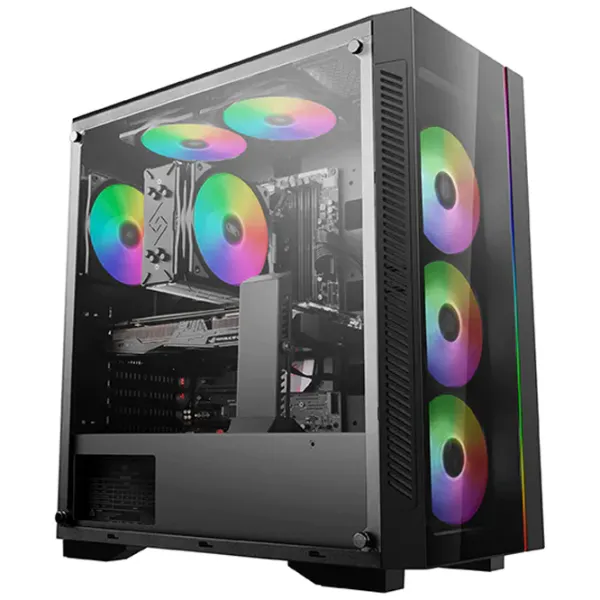Корпус Deepcool MATREXX 55 ADD-RGB Mid Tower / Черный photo 2
