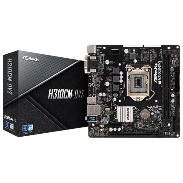 Placă de bază ASRock H310CM-DVS mATX/ Intel H310 photo 6
