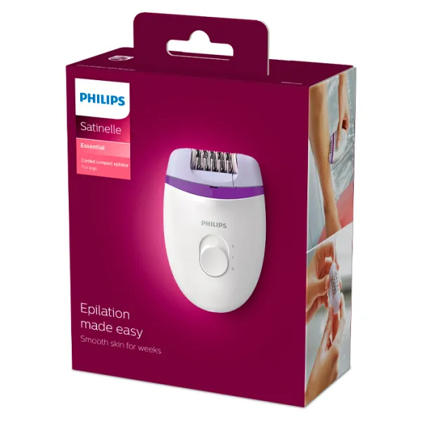 Эпилятор Philips BRE225/ 00 Сухая/ Фиолетовый Белый photo 5