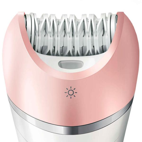 Эпилятор Philips BRP545/ 00 Сухая/ Влажная/ Розовый Белый photo 2