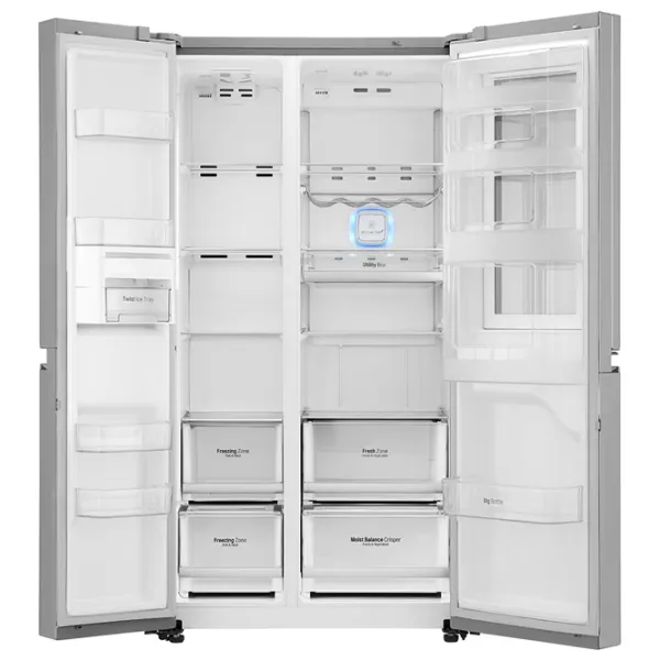 Frigider LG GC-Q247CABV Side by Side 626 l / 179 cm / Silver photo 4