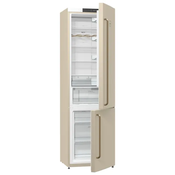 Frigider Gorenje NRK 621 CLI cu congelator jos 339 l / 200 cm / Ivory photo 3