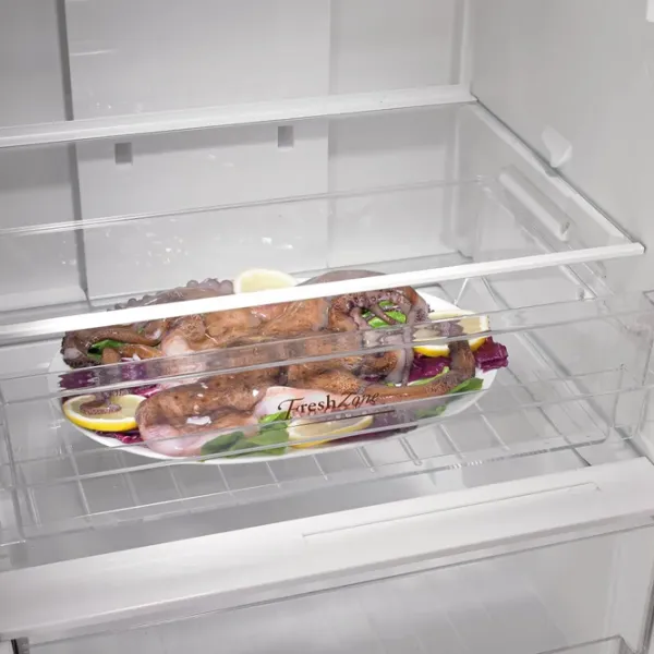Frigider Gorenje NRK 621 CLI cu congelator jos 339 l / 200 cm / Ivory photo 5