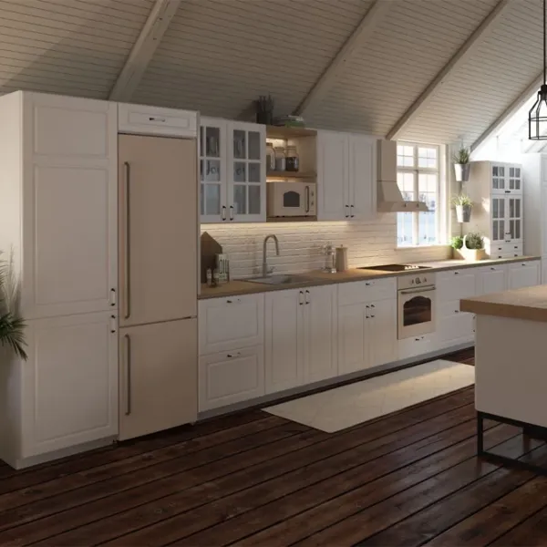 Frigider Gorenje NRK 621 CLI cu congelator jos 339 l / 200 cm / Ivory photo 7