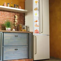 Frigider Gorenje NRK 621 CLI cu congelator jos 339 l / 200 cm / Ivory photo 8