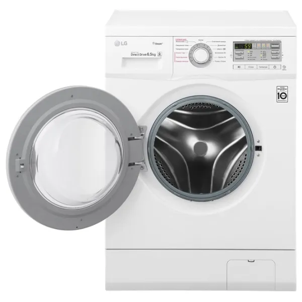 Стиральная машина LG FH0M7WDS 6.5 кг / 1000 об/мин / Белый photo 4 Стиральная машина LG FH0M7WDS 6.5 кг / 1000 об/мин / Белый photo 4