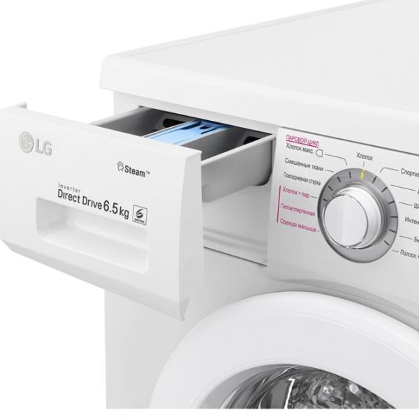 Стиральная машина LG FH0M7WDS 6.5 кг / 1000 об/мин / Белый photo 9 Стиральная машина LG FH0M7WDS 6.5 кг / 1000 об/мин / Белый photo 9