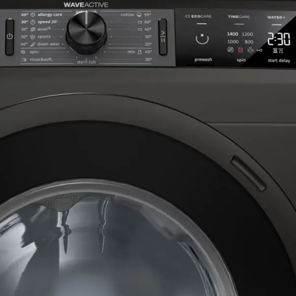 Стиральная машина Gorenje WEI 843 B 8 кг / 1400 об/мин / Черный photo 4 Стиральная машина Gorenje WEI 843 B 8 кг / 1400 об/мин / Черный photo 4