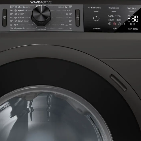 Стиральная машина Gorenje WEI 843 B 8 кг / 1400 об/мин / Черный photo 4 Стиральная машина Gorenje WEI 843 B 8 кг / 1400 об/мин / Черный photo 4