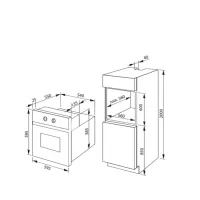 Cuptor Hansa BOEW68477 Încorporabilă/ 2900 W/ White photo 3