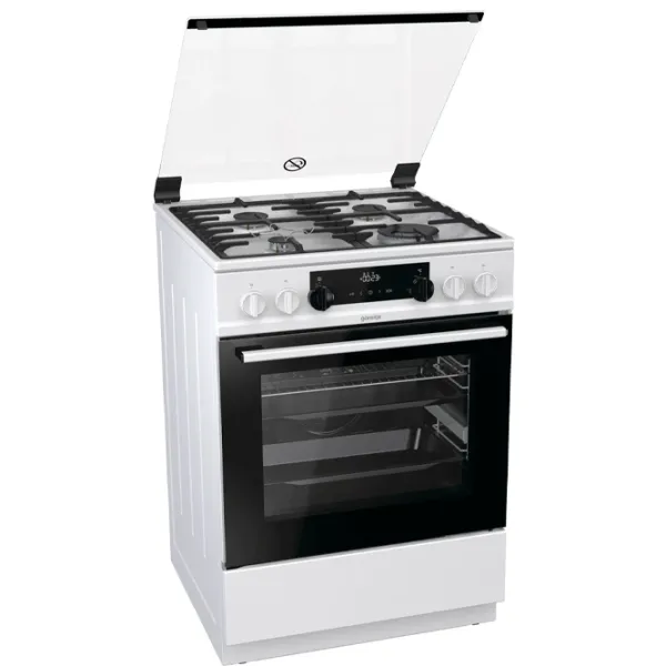 Aragaz Gorenje K 634 WA Pe gaz/ White photo 2