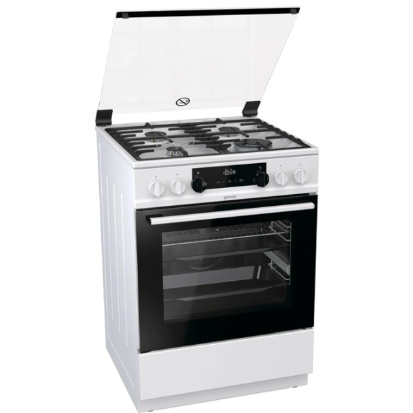 Aragaz Gorenje K 634 WA Pe gaz/ White photo 2