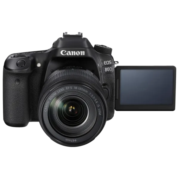 Фотоаппарат Canon EOS 80D Kit CMOS/ Черный photo 2
